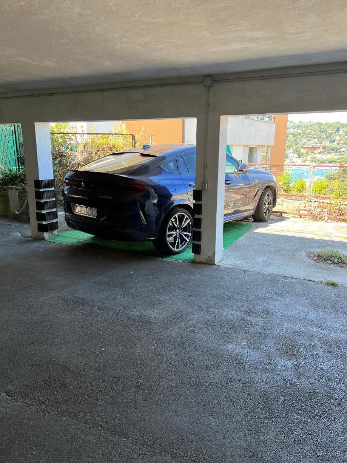 Nautilus Vista Mare Mozzafiato A 180 Gradi- Posto Auto Privato - 2 Camere Matrimoniali Piu 1 Divano Letto Singolo-Sky,Netflix-Wifi 200Mg Rapallo Luaran gambar