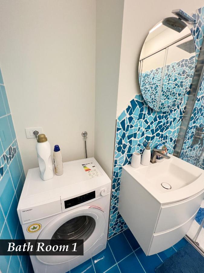 Nautilus Vista Mare Mozzafiato A 180 Gradi- Posto Auto Privato - 2 Camere Matrimoniali Piu 1 Divano Letto Singolo-Sky,Netflix-Wifi 200Mg Rapallo Luaran gambar