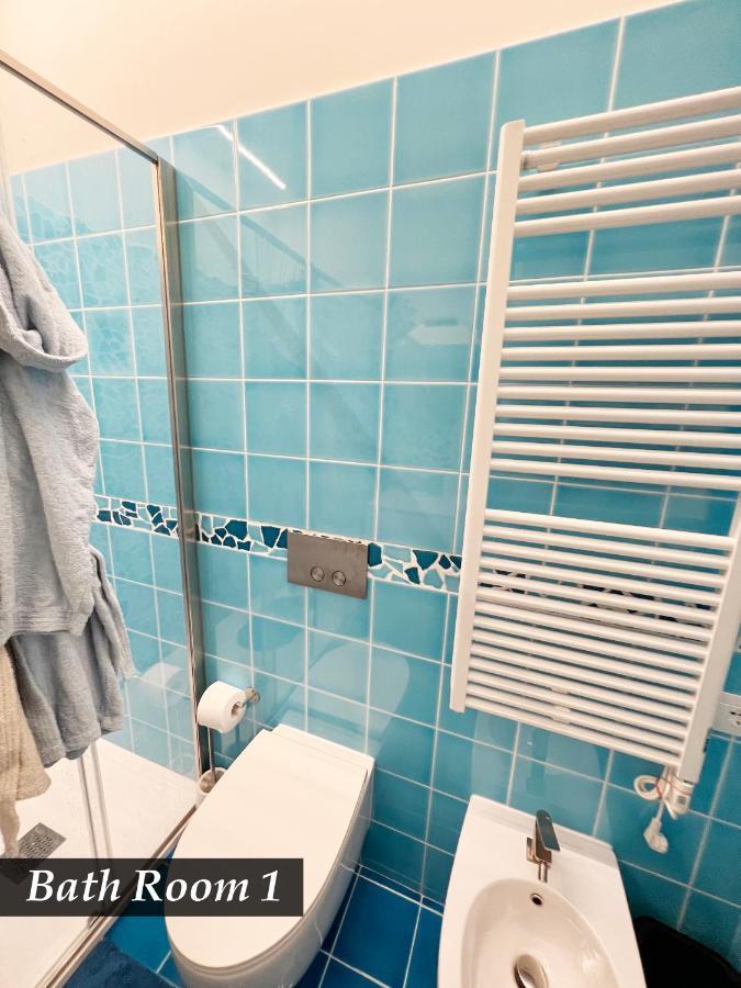 Nautilus Vista Mare Mozzafiato A 180 Gradi- Posto Auto Privato - 2 Camere Matrimoniali Piu 1 Divano Letto Singolo-Sky,Netflix-Wifi 200Mg Rapallo Luaran gambar