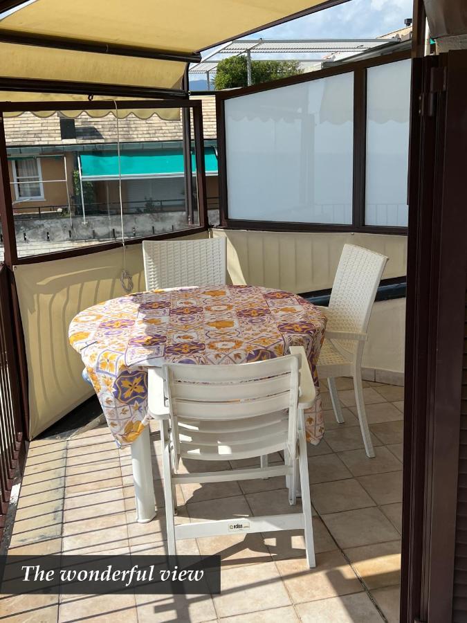 Nautilus Vista Mare Mozzafiato A 180 Gradi- Posto Auto Privato - 2 Camere Matrimoniali Piu 1 Divano Letto Singolo-Sky,Netflix-Wifi 200Mg Rapallo Luaran gambar