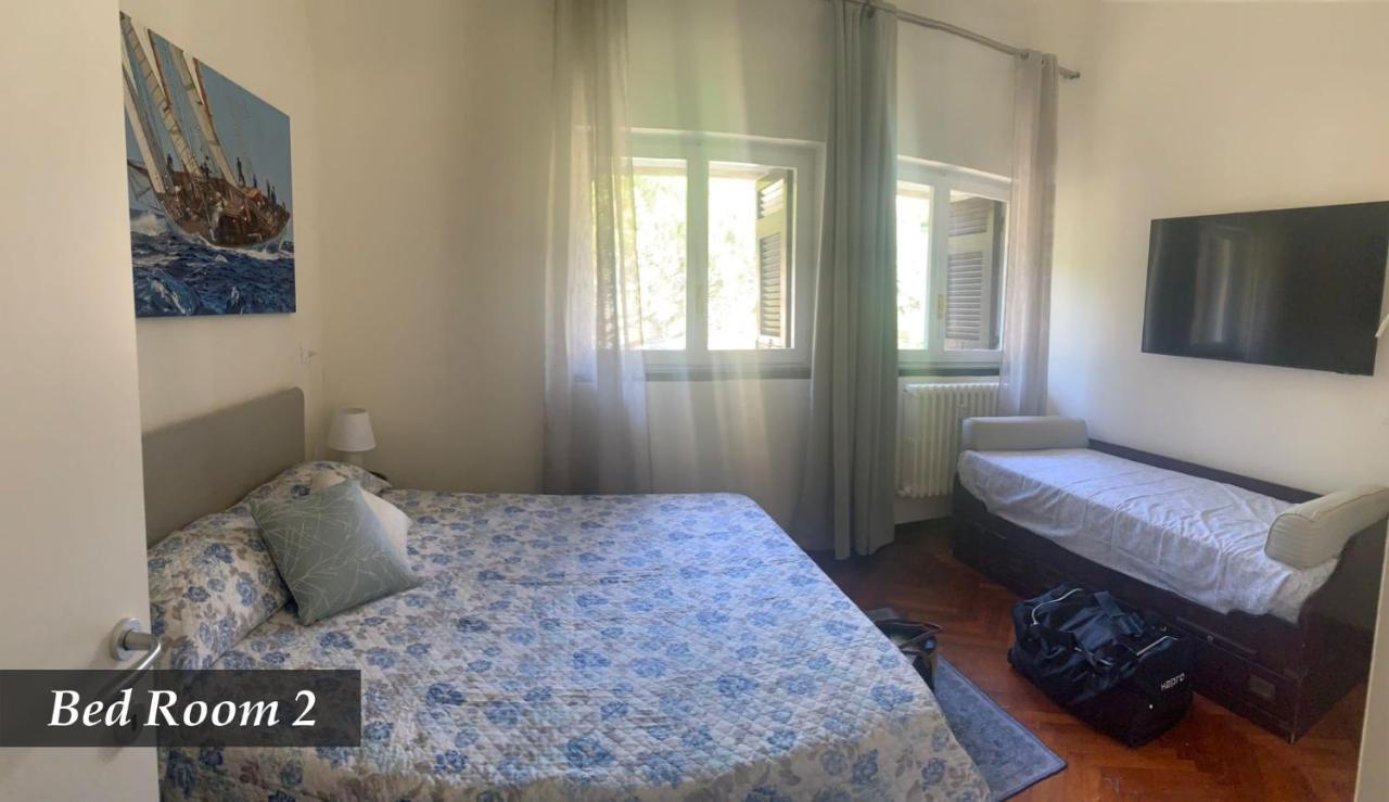 Nautilus Vista Mare Mozzafiato A 180 Gradi- Posto Auto Privato - 2 Camere Matrimoniali Piu 1 Divano Letto Singolo-Sky,Netflix-Wifi 200Mg Rapallo Luaran gambar